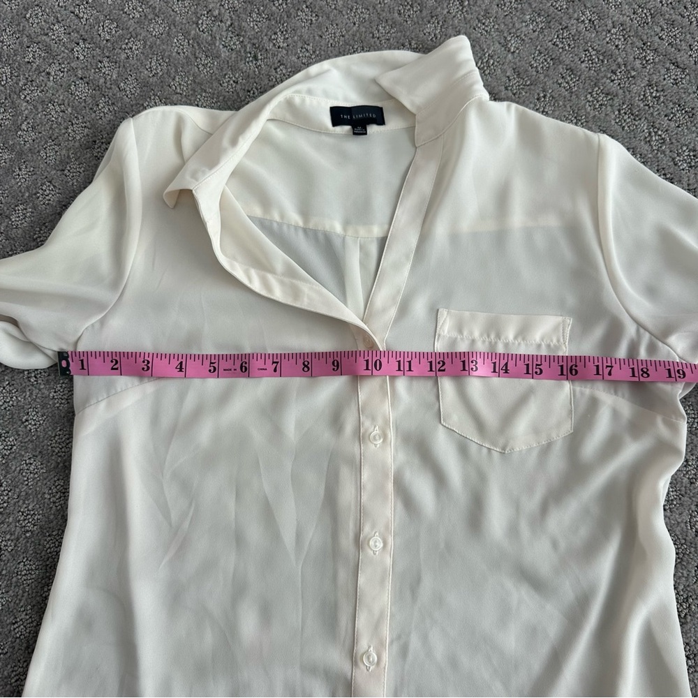 The Limited - The Ashton Shirt in Ivory - Medium - Picture 7 of 8